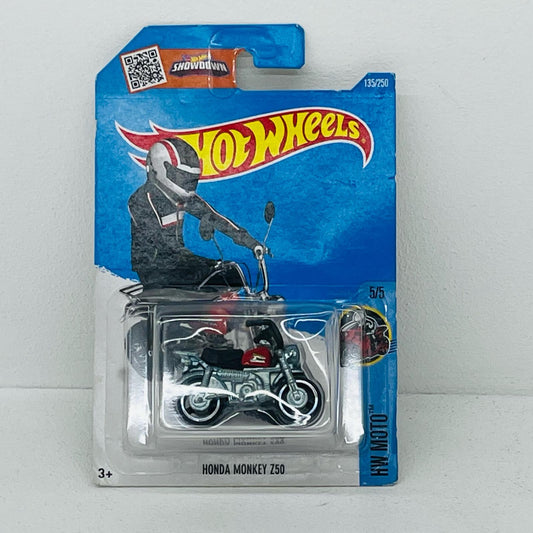 おもちゃ・玩具 1/64 HONDA MONKEY Z50(レッド×ブラック×シルバー) 「Hot Wheels HW MOTO」 [DHP16] MONKEY Z50(レッド×ブラック×シルバー) 1/64スケール【加古川物流】