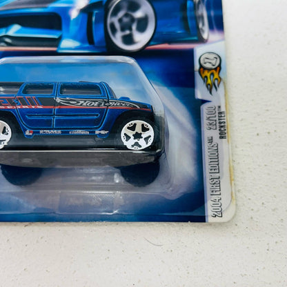 おもちゃ・玩具 1/64 ROCKSTER(ブルー×ブラック×レッド) 「Hot Wheels 2004 FIRST EDITIONS」 [B3533] ROCKSTER(ブルー×ブラック×レッド) 1/64スケール【加古川物流】