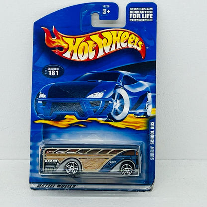 おもちゃ・玩具 1/64SURFIN’SCHOOLBUS(ブルー×ベージュ)「HotWheels」[53720-0910] SURFIN’SCHOOLBUS(ブルー×ベージュ) 1/64スケール 537200910【加古川物流】