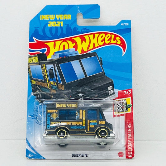 おもちゃ・玩具 1/64 QUICK BITE(ブラック×ブルー×イエロー) 「Hot Wheels HOLIDAY RACERS」 [GRY78] QUICK BITE(ブラック×ブルー×イエロー) 1/64スケール【加古川物流】
