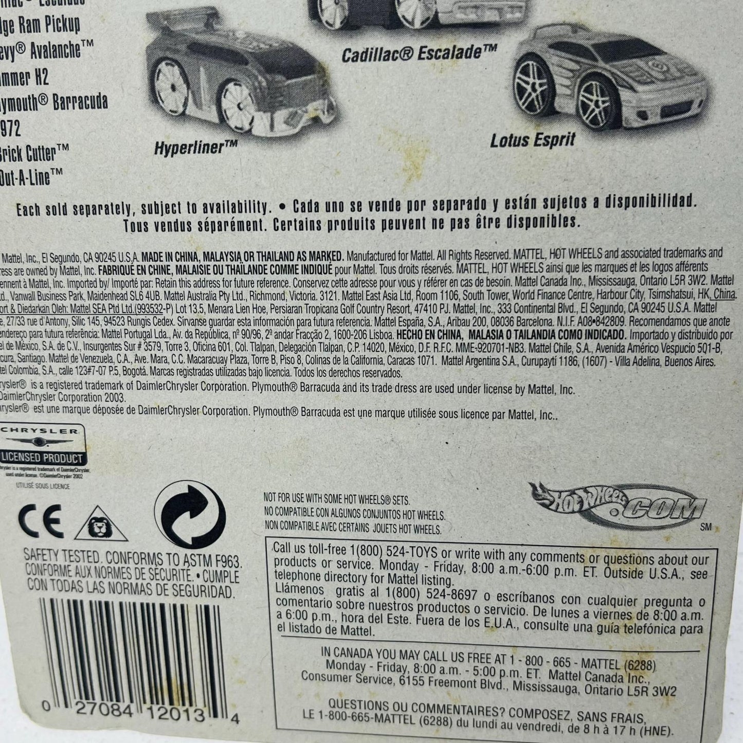 おもちゃ・玩具 1/64 PLYMOUTH BARRACUDA 1972(オレンジ×ブラック) 「Hot Wheels 2004 FIRST EDITIONS」 [B3555-0714C] PLYMOUTH BARRACUDA 1972(オレンジ×ブラック) 1/64スケール【加古川物流】