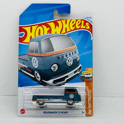 おもちゃ・玩具 1/64 VOLKSWAGEN T2 PICKUP(グレー×オレンジ) 「Hot Wheels HW HOT TRUCKS」 [HTC28] VOLKSWAGEN T2 PICKUP(グレー×オレンジ) 1/64スケール【加古川物流】