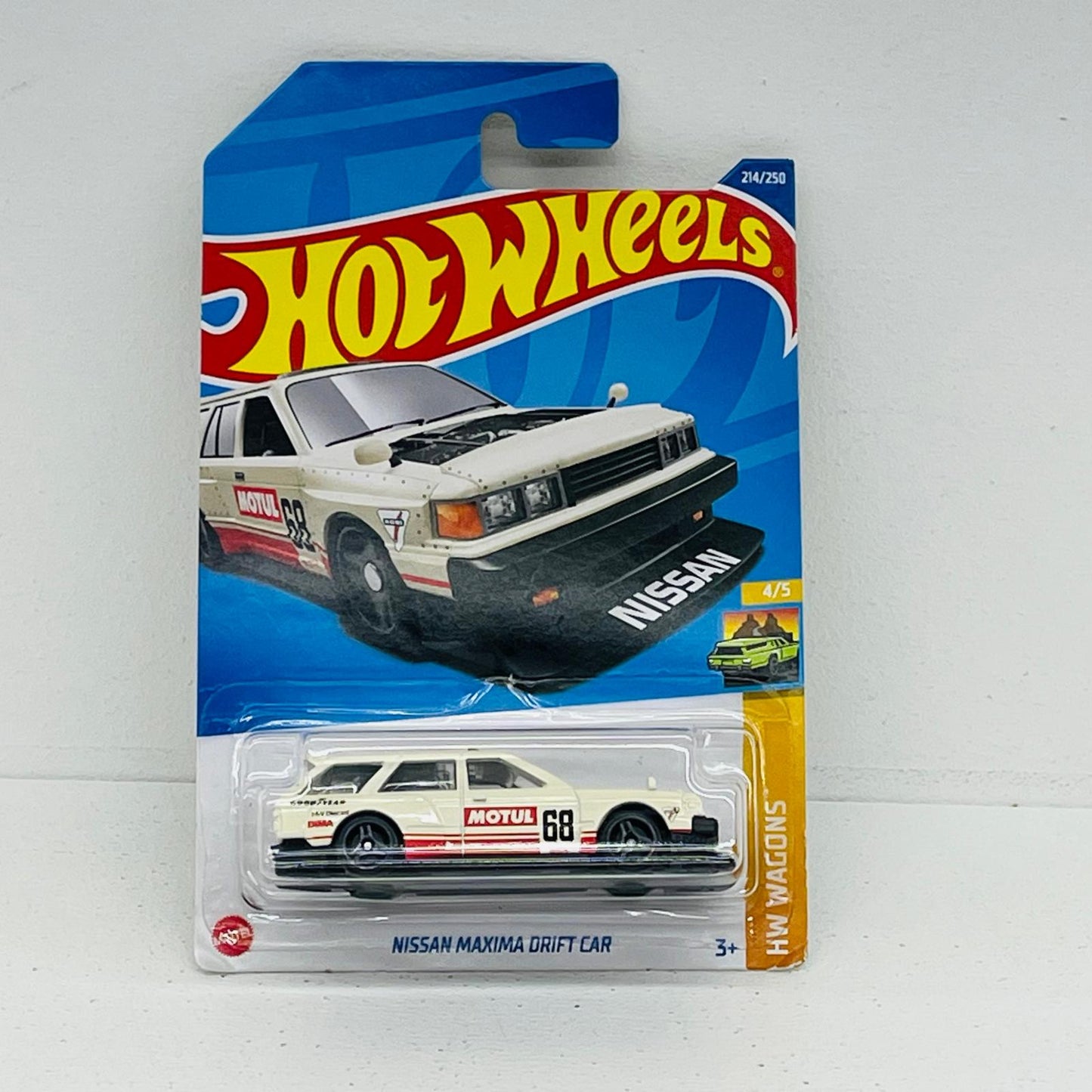 おもちゃ・玩具 1/64日産マキシーマドリフトカー「HotWheelsWAGONS」[HHF55] 日産マキシーマドリフトカー 1/64スケール【加古川物流】