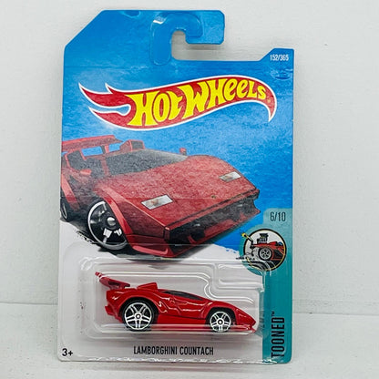 おもちゃ・玩具 1/64 LAMBORGHINI COUNTACH(レッド) 「Hot Wheels TOONED」 [DVB37] LAMBORGHINI COUNTACH(レッド) 1/64スケール【加古川物流】