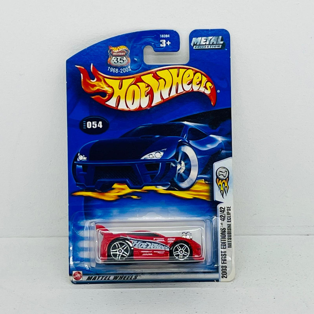 おもちゃ・玩具 1/64 MITSUBISHI ECLIPSE(レッド×ブラック) 「Hot Wheels 2003 FIRST EDITIONS」 [56394-0711] MITSUBISHI ECLIPSE 1/64スケール 563940711【加古川物流】