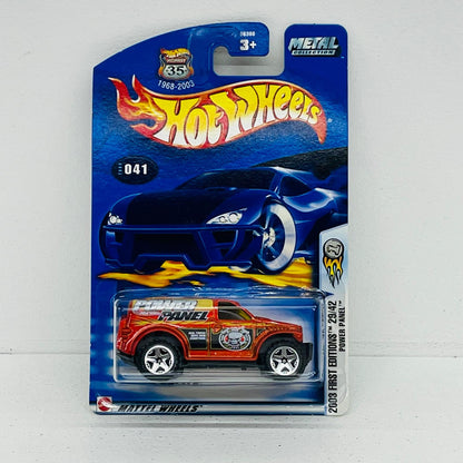 おもちゃ・玩具 1/64 POWER PANEL(オレンジ×イエロー×ブラック) 「Hot Wheels 2003 FIRST EDITIONS」 [56380] POWER PANEL(オレンジ×イエロー×ブラック) 1/64スケール 56380【加古川物流】