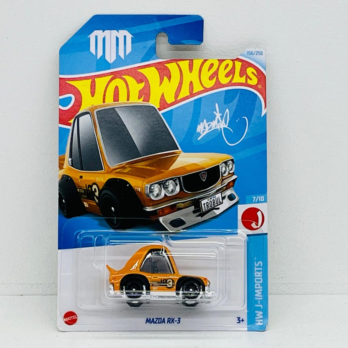 おもちゃ・玩具 1/64 マツダ RX-3 「HotWheelsJ-IMPORTS」 [HXR07-9866] マツダ RX-3 1/64スケール【加古川物流】