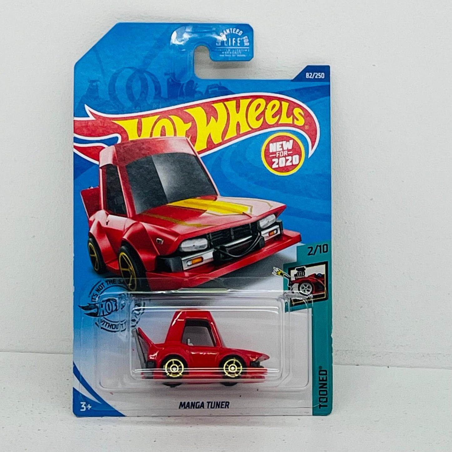 おもちゃ・玩具 1/64 MANGA TUNER(レッド×イエロー) 「Hot Wheels TOONED」 [GHB77] MANGA TUNER 1/64スケール【加古川物流】