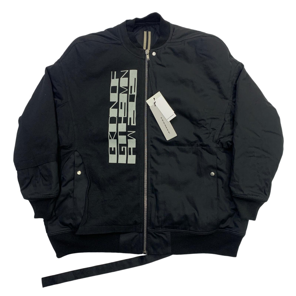 Rick Owens | リックオウエンス JUMBO FLIGT ブルゾン ブラック【瀬戸大橋店】