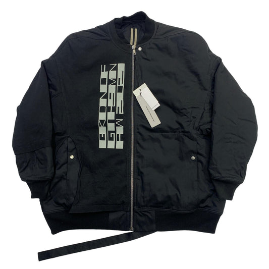 Rick Owens | リックオウエンス JUMBO FLIGT ブルゾン ブラック【瀬戸大橋店】