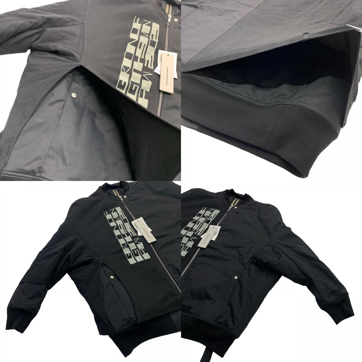 Rick Owens | リックオウエンス JUMBO FLIGT ブルゾン ブラック【瀬戸大橋店】