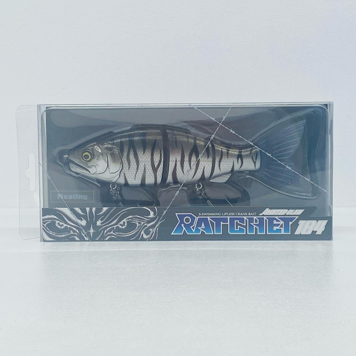 【フィッシング/釣り/釣具/ルアー】GAN CRAFT | ガンクラフト ジョインテッドクロー184シルバータイガー【加古川物流】