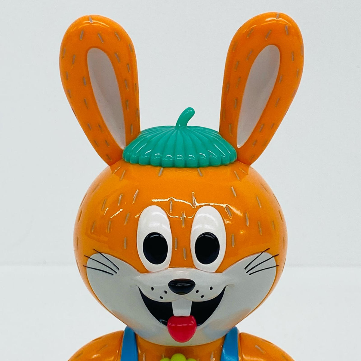 ソフビ人形 CAROL オレンジ×水色×黄色 HEAD LOCK STUDIO 約21cm CAROL オレンジ×水色×黄色【加古川物流】
