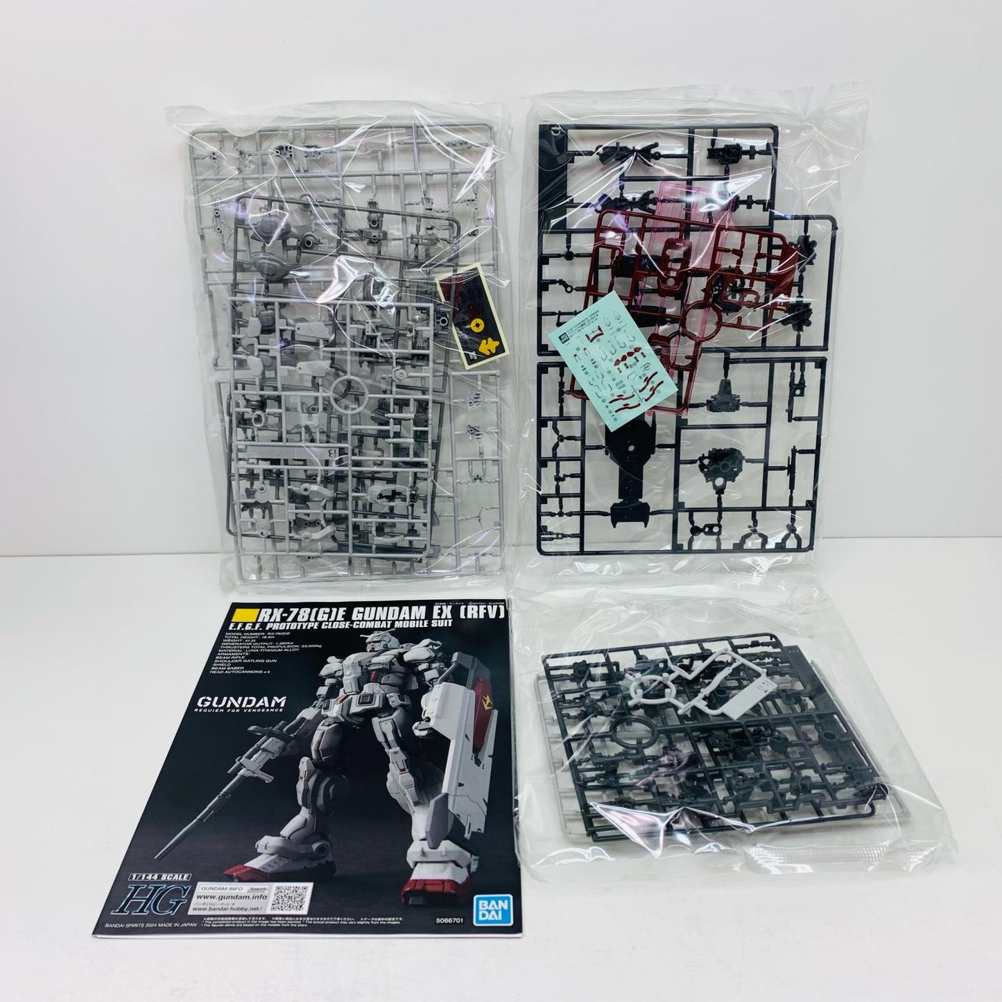 プラモデル 1/144HGガンダムEX(復讐のレクイエム)「機動戦士ガンダム復讐のレクイエム」[5066701] ガンダムEX(復讐のレクイエム) HG 5066701【加古川物流】