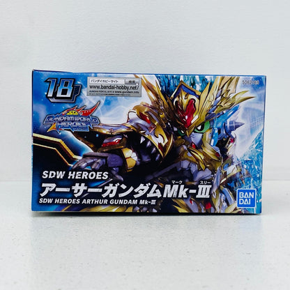 プラモデル BB戦士No.18アーサーガンダムMk-III「SDガンダムワールドヒーローズ」[5062169] アーサーガンダムMk-III BB戦士 5062169【加古川物流】