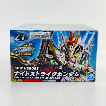 プラモデル BB戦士No.21ナイトストライクガンダム「SDガンダムワールドヒーローズ」[5062174] ナイトストライクガンダム BB戦士 5062174【加古川物流】