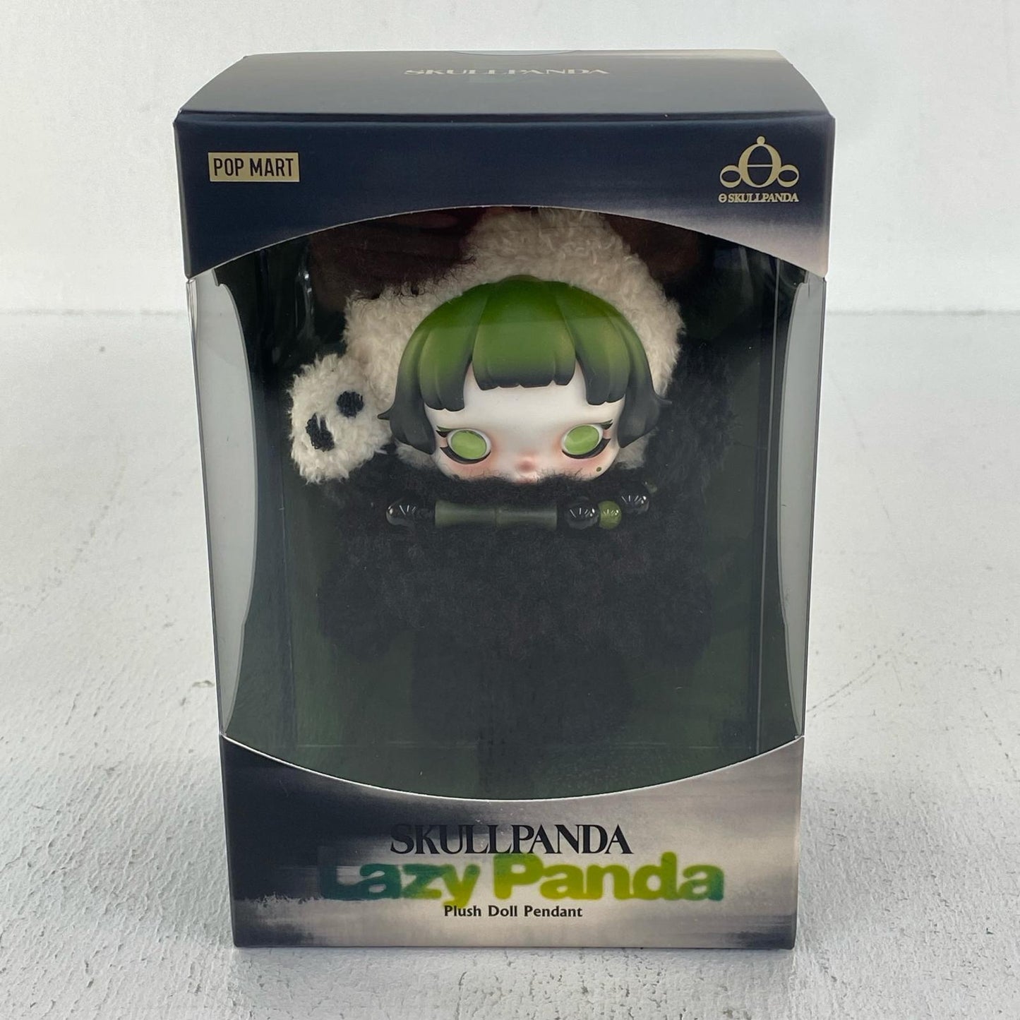 フィギュア SKULLPANDA Lazy Panda Plush Doll Pendant（ぬいぐるみマスコット） POPMART SKULLPANDA Lazy Panda Plush Doll Pendantぬいぐるみマスコット【フィギュア】【加古川物流】