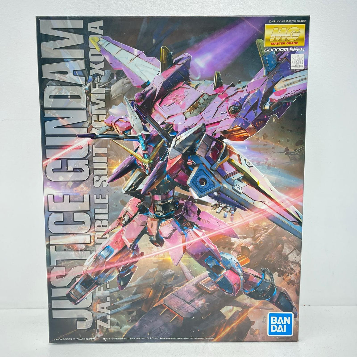 プラモデル 1/100MGZGMF-X09Aジャスティスガンダム「機動戦士ガンダムSEED」[5063150] MG 5063150【加古川物流】
