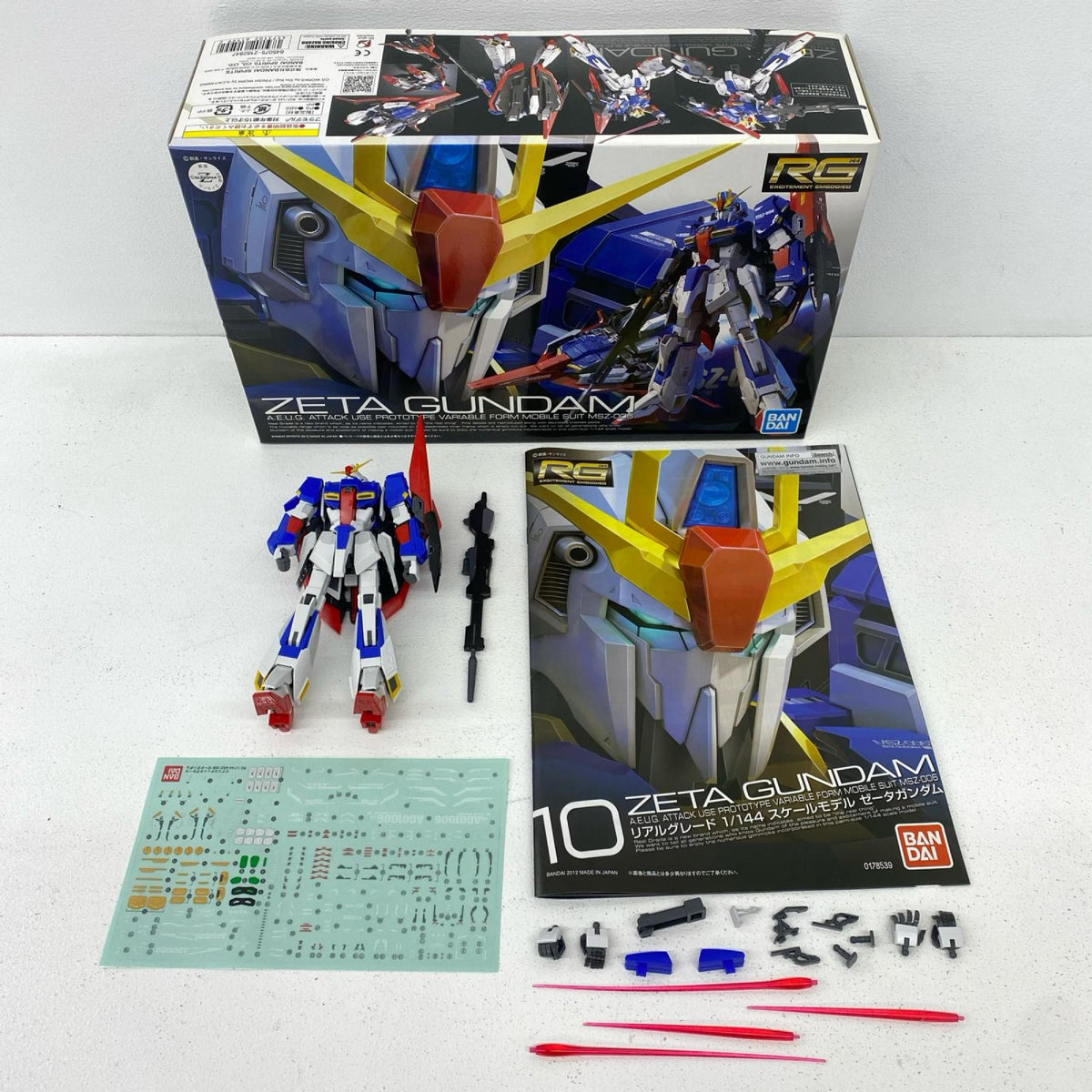 フィギュア 1/144RGMSZ-006ゼータガンダム「機動戦士Zガンダム」[5061599] RGMSZ-006ゼータガンダム 5061599【フィギュア】【加古川物流】