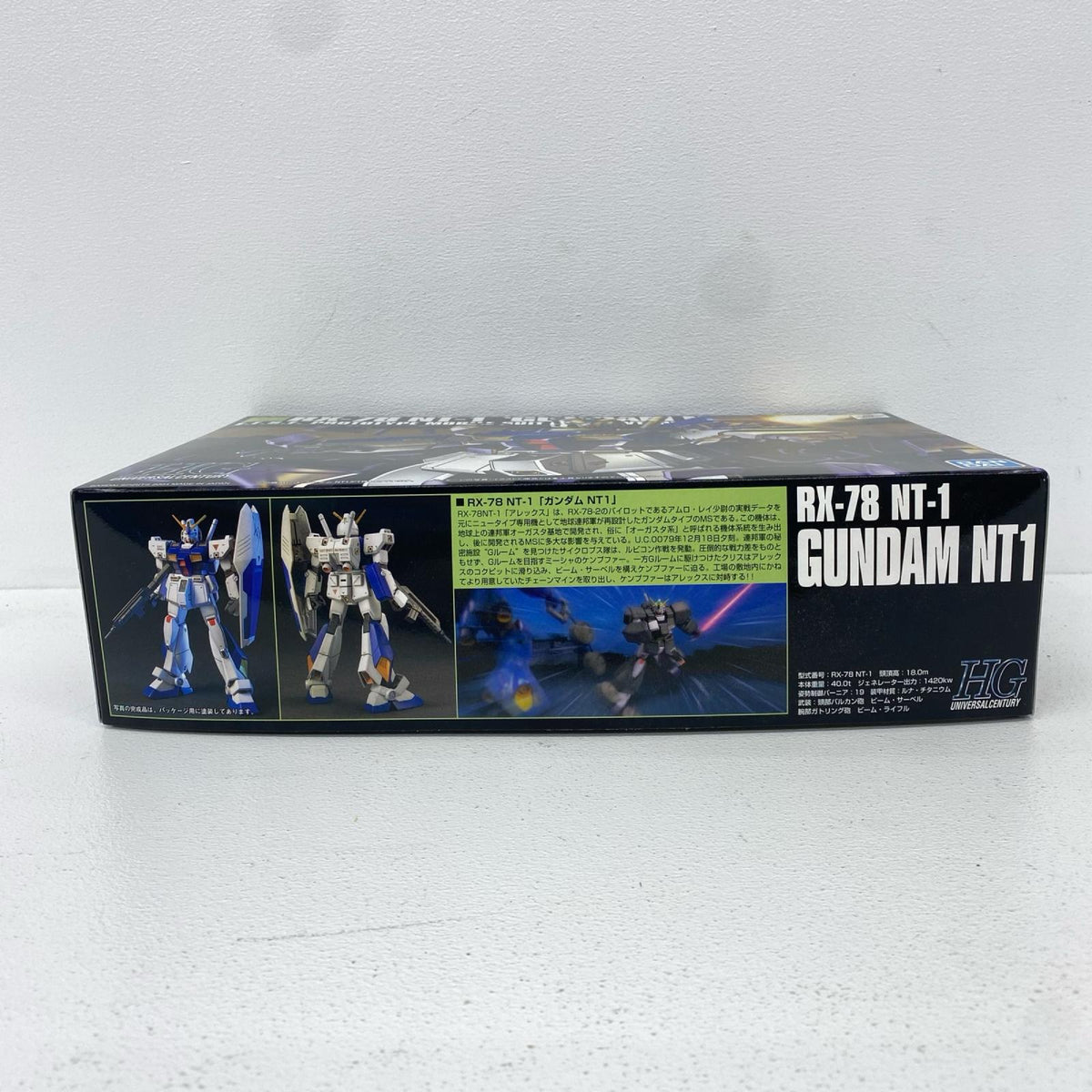 プラモデル 1/144HGUCRX-78ガンダムNT-1「機動戦士ガンダム0080ポケットの中の戦争」[5059158] RX-78ガンダムNT-1 HG 5059158【加古川物流】