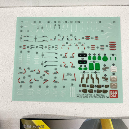 プラモデル 1/144RGXXXG-00W0ウイングガンダムゼロEW「新機動戦記ガンダムWEndlessWaltz」[5061602] RGXXXG-00W0ウイングガンダムゼロEW RG 5061602【加古川物流】
