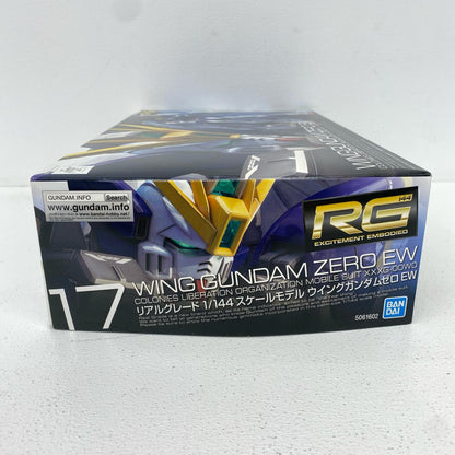 プラモデル 1/144RGXXXG-00W0ウイングガンダムゼロEW「新機動戦記ガンダムWEndlessWaltz」[5061602] RGXXXG-00W0ウイングガンダムゼロEW RG 5061602【加古川物流】