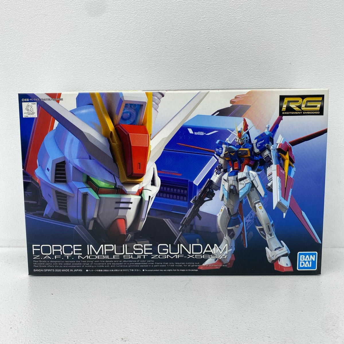 プラモデル 1/144RGZGMF-X56S/αフォースインパルスガンダム「機動戦士ガンダムSEEDDESTINY」[5059228] RGZGMF-X56S/αフォースインパルスガンダム RG 5059228【加古川物流】