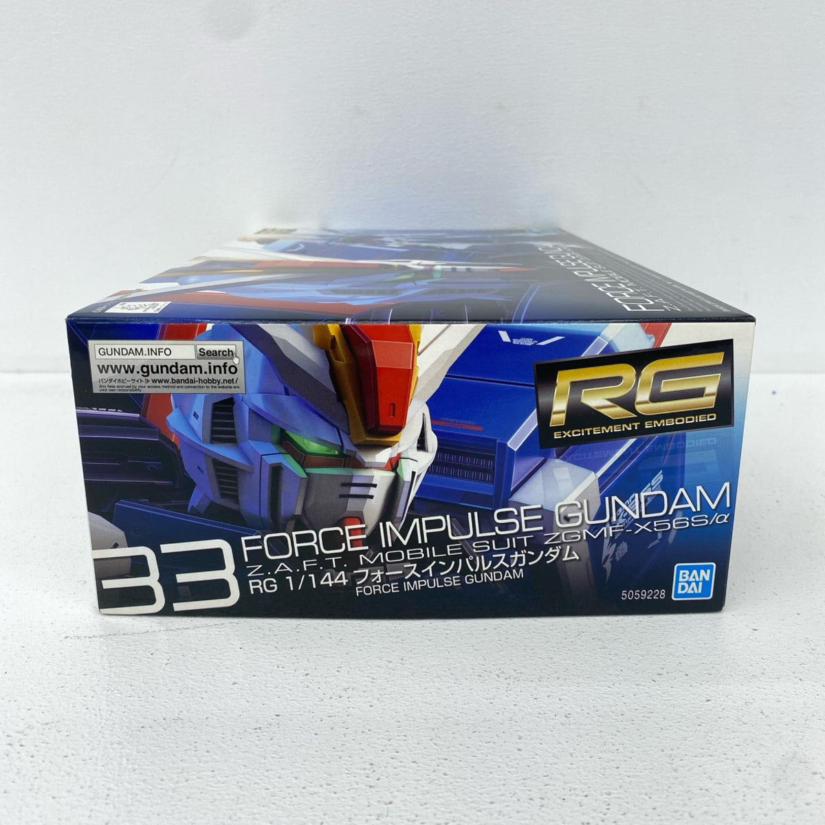 プラモデル 1/144RGZGMF-X56S/αフォースインパルスガンダム「機動戦士ガンダムSEEDDESTINY」[5059228] RGZGMF-X56S/αフォースインパルスガンダム RG 5059228【加古川物流】