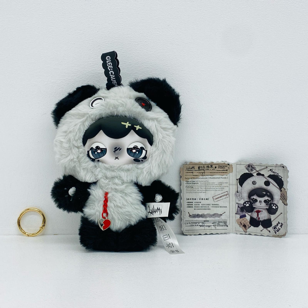 ぬいぐるみ Pain of Dissociation「GLEECAUSE The Seventh Pain ぬいぐるみペンダント」 Pain of Dissociation GLEECAUSE The Seventh Pain ぬいぐるみペンダント【加古川物流】
