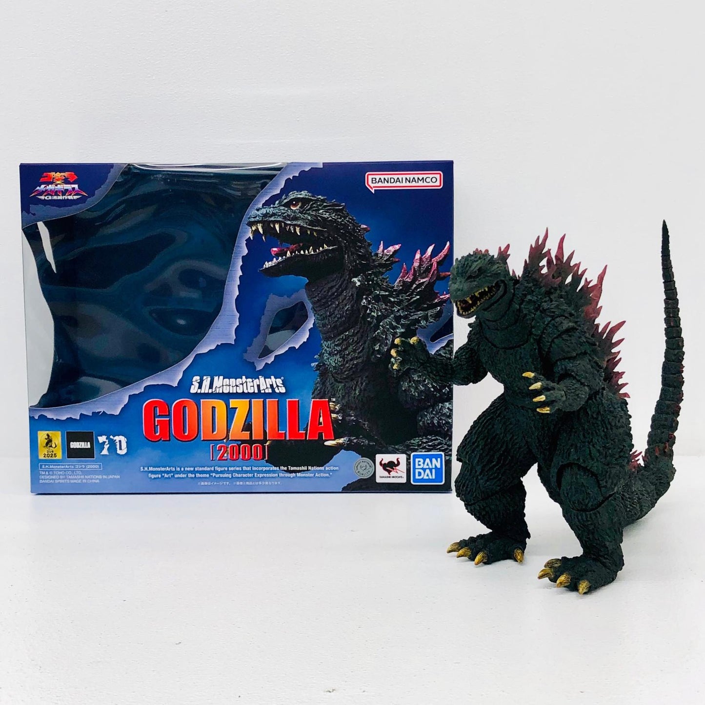 フィギュア S.H.MonsterArtsゴジラ(2000)「ゴジラ×メガギラスG消滅作戦」 S.H.MonsterArtsゴジラ(2000) S.H.MonsterArts【フィギュア】【加古川物流】