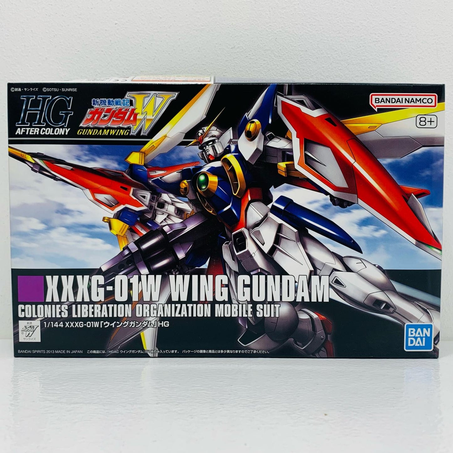 プラモデル 1/144HGACXXXG-01Wウイングガンダム「新機動戦記ガンダムW」 ACXXXG-01Wウイングガンダム HG【加古川物流】