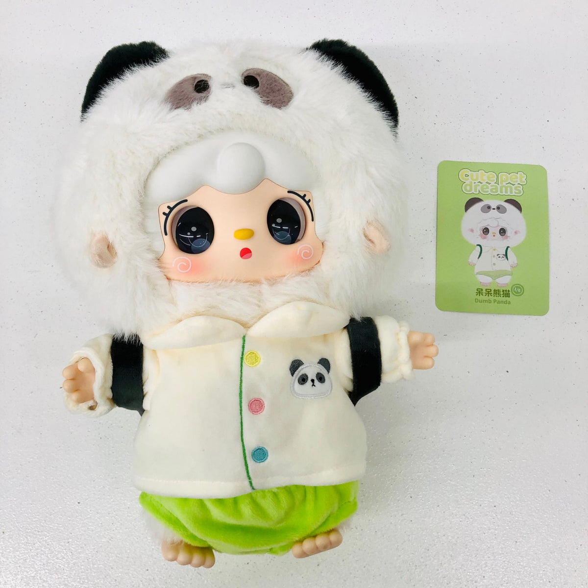 ぬいぐるみ Dumb Panda「yooki 400% Cute pet Dreams ぬいぐるみ」 Dumb Panda yooki 400% Cute pet Dreams ぬいぐるみ【加古川物流】