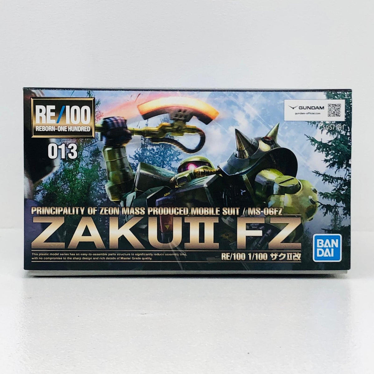 プラモデル 1/100RE/100MS-06FZザクII改「機動戦士ガンダム0080ポケットの中の戦争」 MS-06FZザクII改 RE/100【加古川物流】