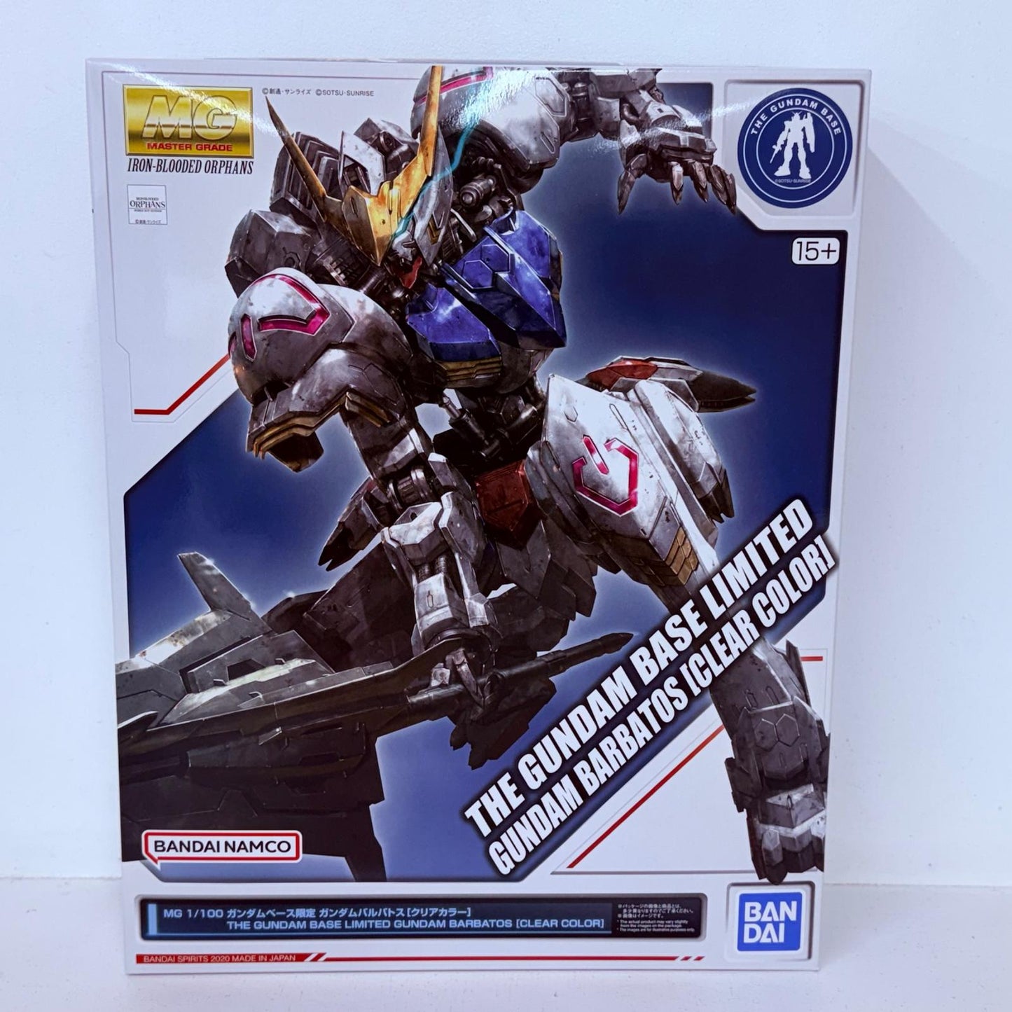 プラモデル 1/100MGASW-G-08ガンダムバルバトス(クリアカラー)「機動戦士ガンダム鉄血のオルフェンズ」ガンダムベース限定[5060566] ASW-G-08ガンダムバルバトス MG ガンダムベース限定 5060566【加古川物流】