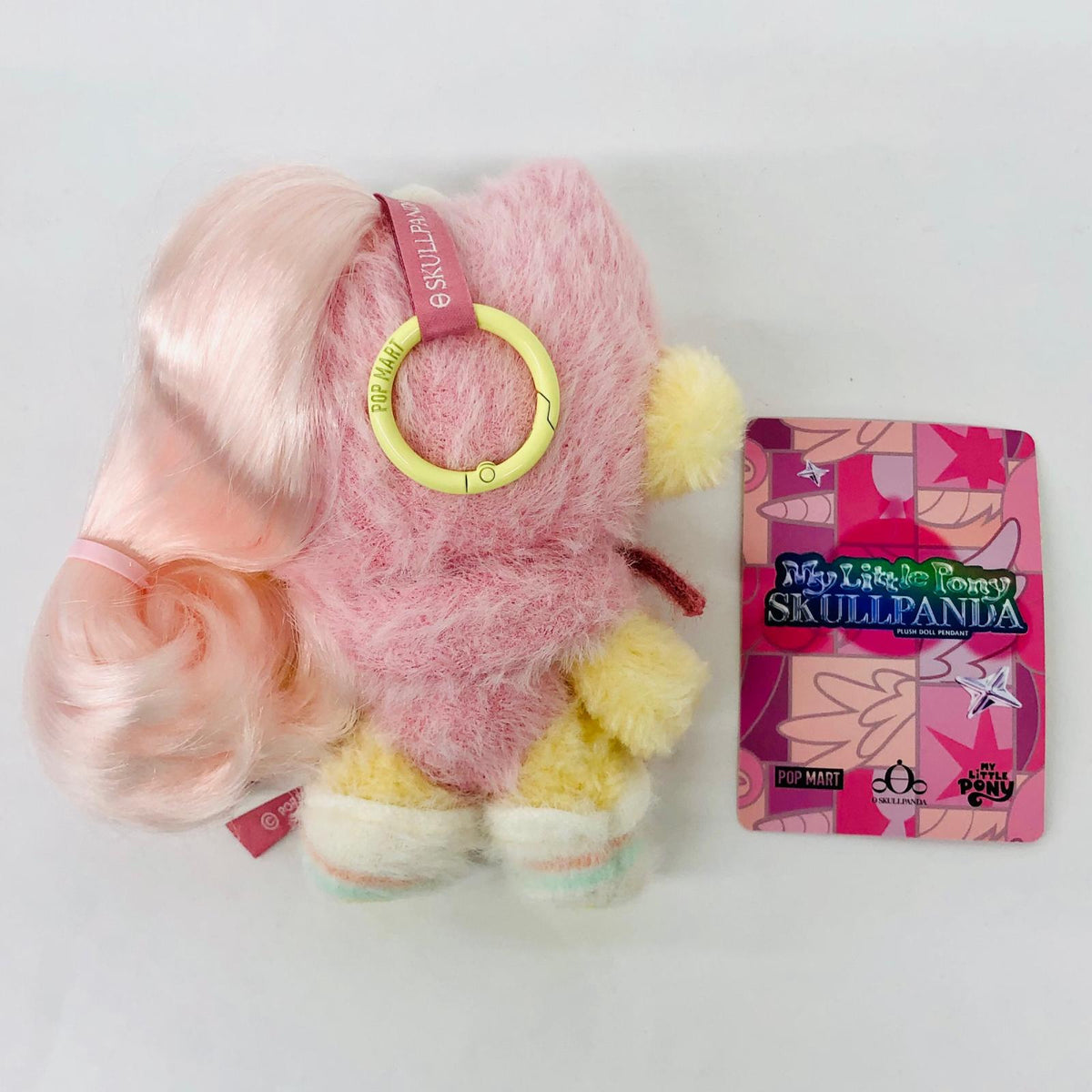 フィギュア Fluttershy「SKULLPANDA × My Little Pony シリーズ ぬいぐるみペンダント」 Fluttershy SKULLPANDA × My Little Pony シリーズ ぬいぐるみペンダント【フィギュア】【加古川物流】
