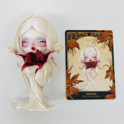 フィギュア The Crown in Ashes 「POPMART SKULLPANDA Petals in Four Acts シリーズ」 The Crown in Ashes SKULLPANDA Petals in Four Acts シリーズ【フィギュア】【加古川物流】