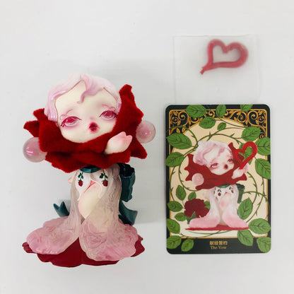 フィギュア The Vow 「POPMART SKULLPANDA Petals in Four Acts シリーズ」 The Vow SKULLPANDA Petals in Four Acts シリーズ【フィギュア】【加古川物流】