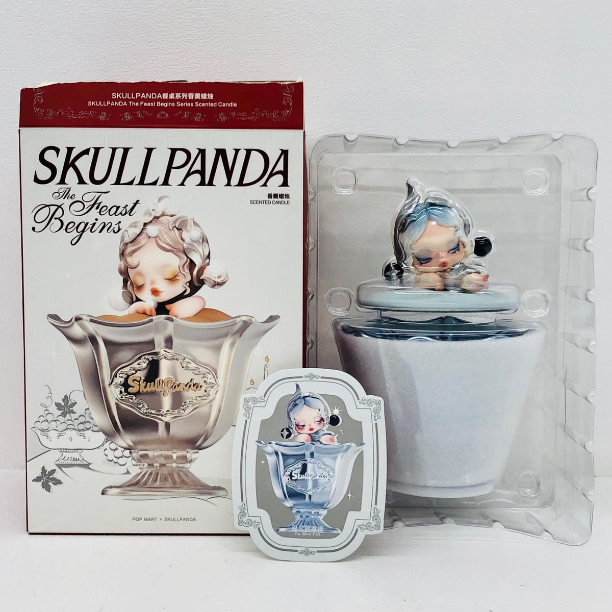 その他ホビー The Silver Fork 「SKULLPANDA The Feast Begins キャンドルフィギュア シリーズ」 The Silver Fork SKULLPANDA The Feast Begins キャンドルフィギュア シリーズ【加古川物流】
