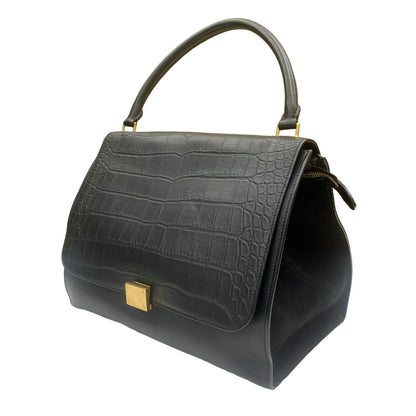 CELINE | セリーヌ トラベラーズ ハンドバッグ ブラック【加古川物流】