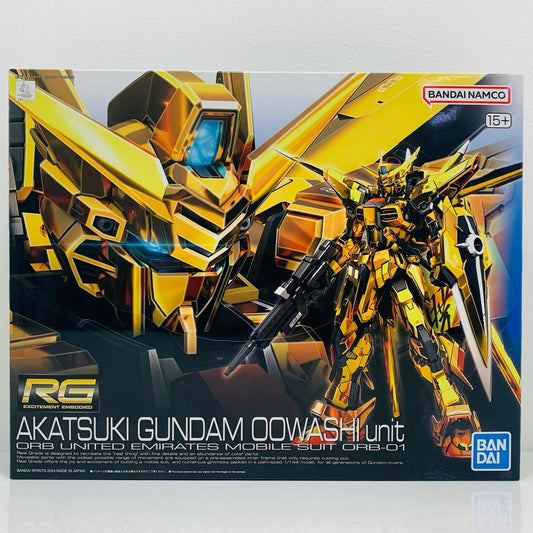 プラモデル 1/144RGORB-01アカツキガンダム(オオワシ装備)「機動戦士ガンダムSEEDDESTINY」[5067396] ORB-01アカツキガンダム(オオワシ装備) RG 5067396【加古川物流】