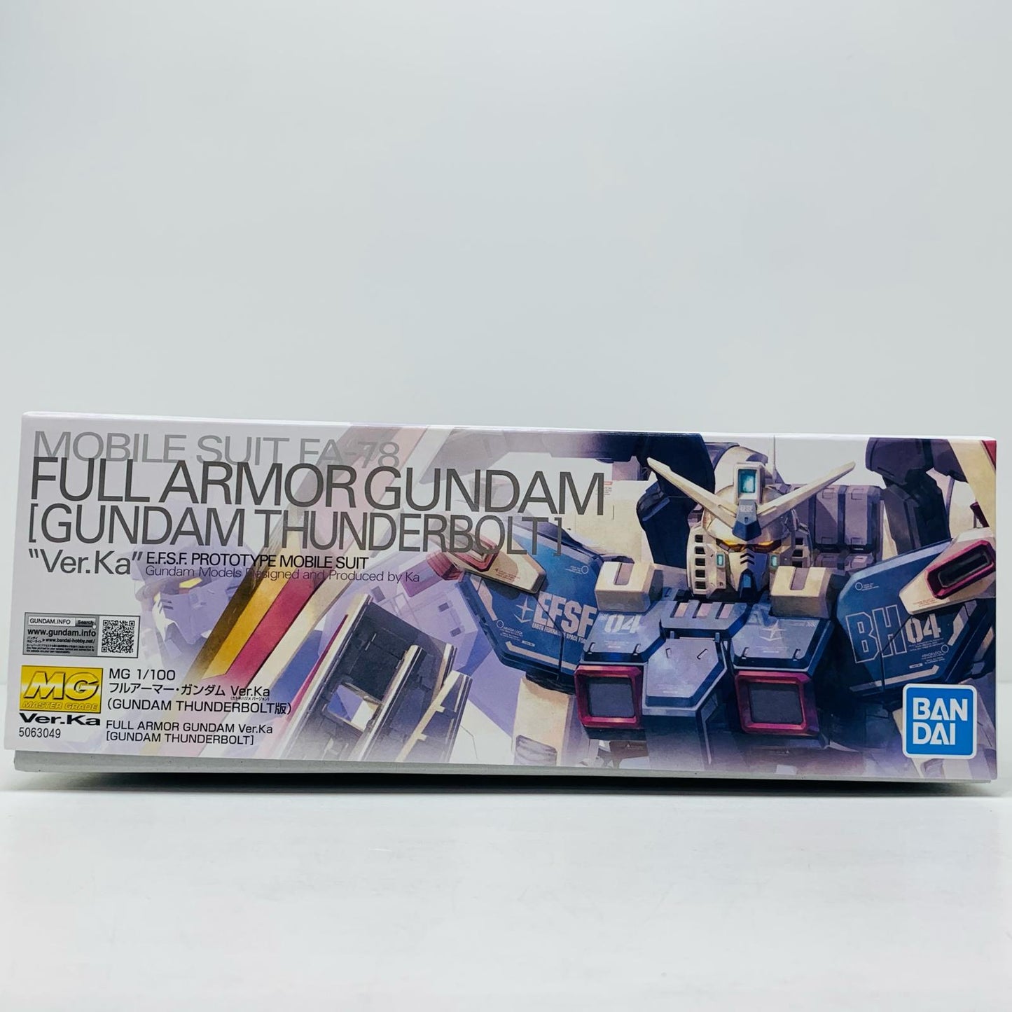 プラモデル 1/100MGFA-78フルアーマー・ガンダムVer.Ka(GUNDAMTHUNDERBOLTVer.)「機動戦士ガンダムサンダーボルト」[5063049] FA-78フルアーマー・ガンダムVer.Ka(GUNDAMTHUNDERBOLTVer.) MG 5063049【加古川物流】