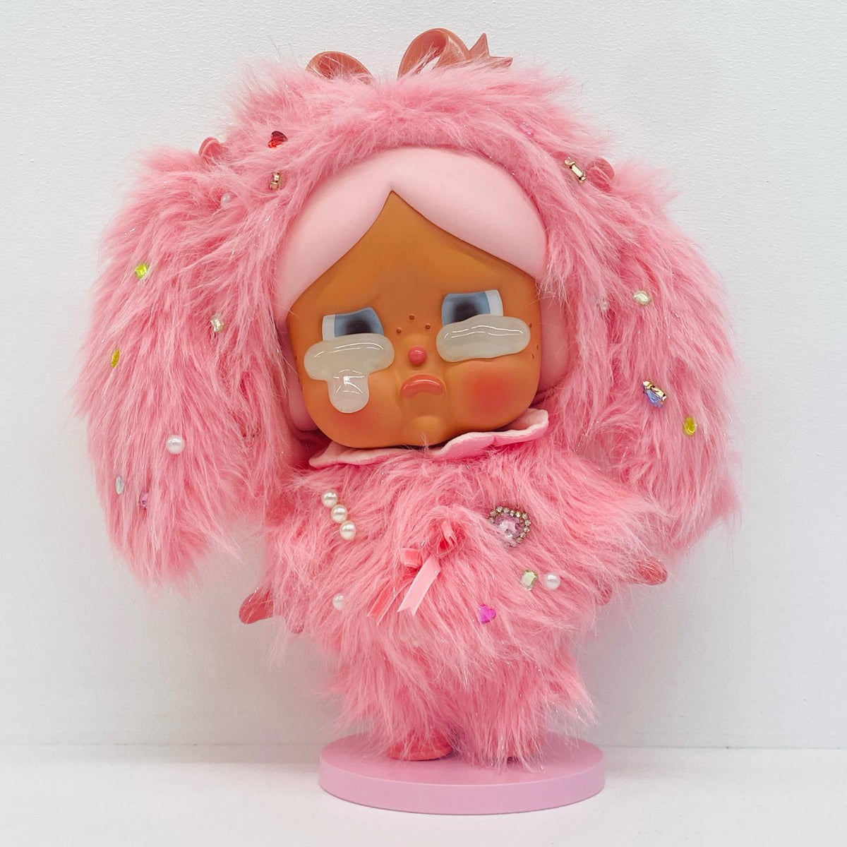 ぬいぐるみ POP MART MEGA CRYBABY 400% Crying in Pink クライベイビー 400% Crying in Pink MEGA CRYBABY 400% Crying in Pink【加古川物流】