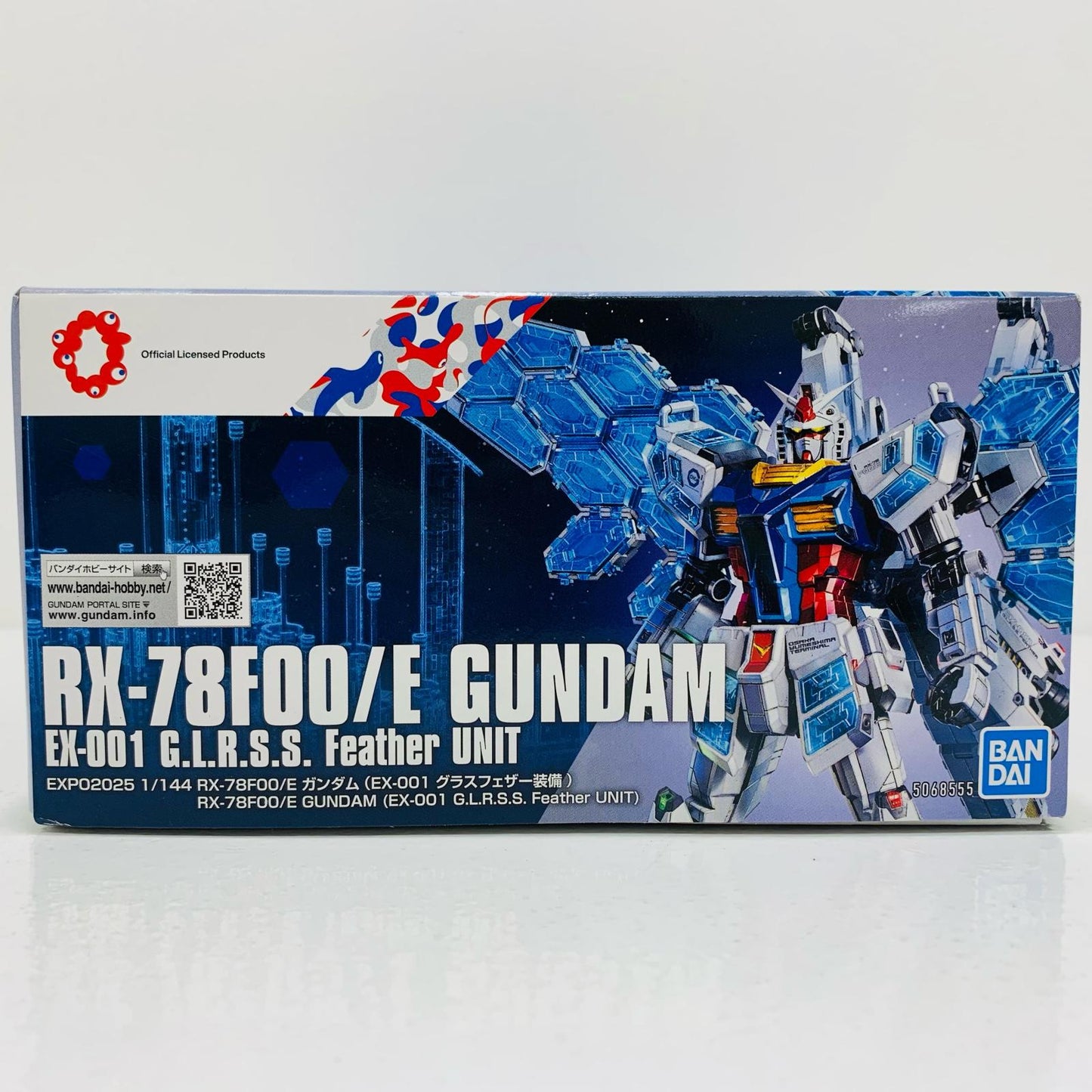フィギュア 1/144EXPO2025RX-78F00/Eガンダム(EX-001グラスフェザー装備)「GUNDAMNEXTFUTUREPAVILION」[5068555/5068890] RX-78F00/E ガンダム【フィギュア】【加古川物流】
