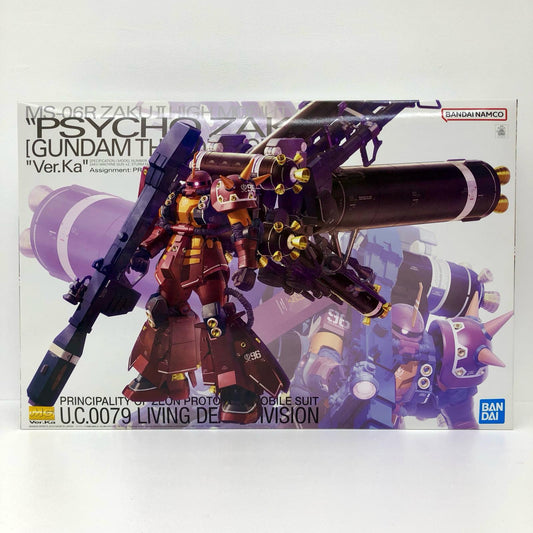 プラモデル 1/100MGMS-06R高機動型ザク`サイコ・ザク`Ver.Ka(GUNDAMTHUNDERBOLT版)「機動戦士ガンダムサンダーボルト」[5063050] MS-06R高機動型ザク`サイコ・ザク`Ver.Ka MG 5063050【加古川物流】
