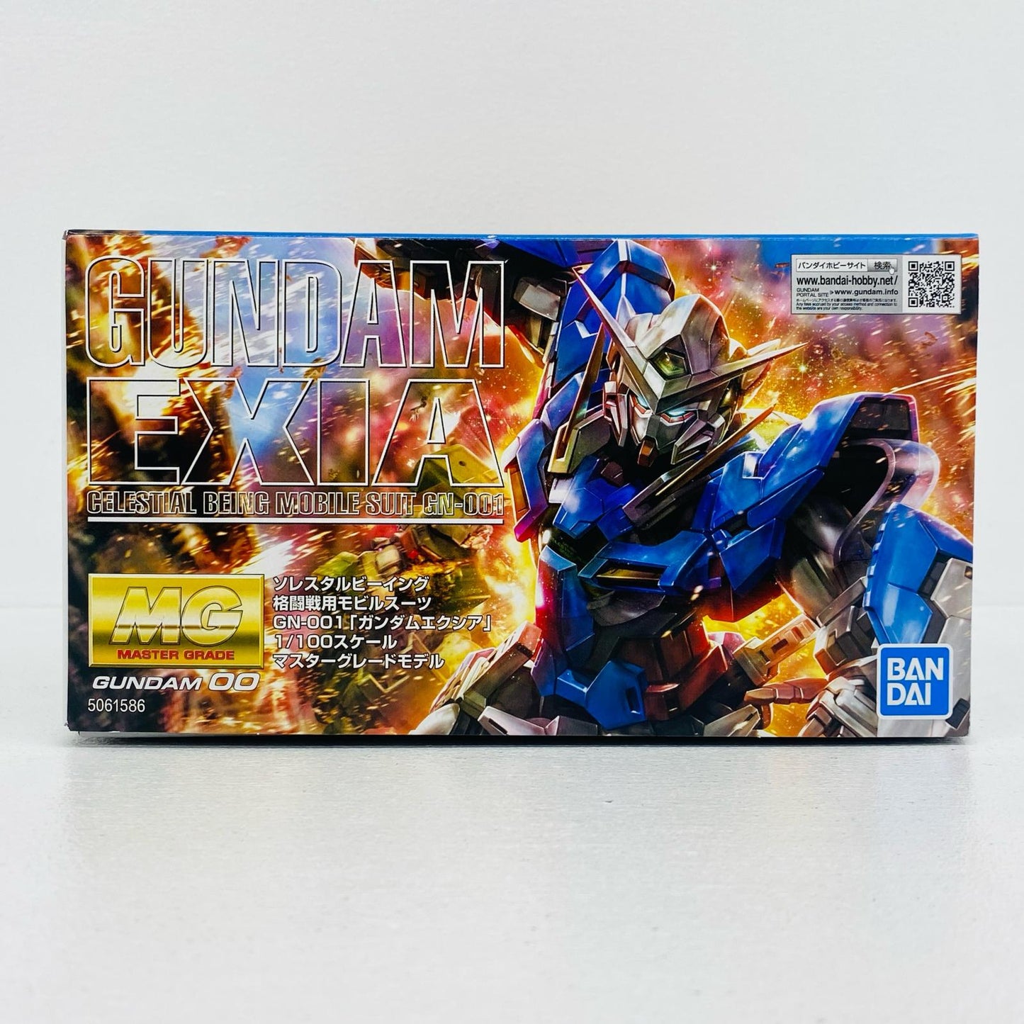 プラモデル 1/100MGGN-001ガンダムエクシア「機動戦士ガンダム00(ダブルオー)」[5061586] GN-001ガンダムエクシア MG 5061586【加古川物流】