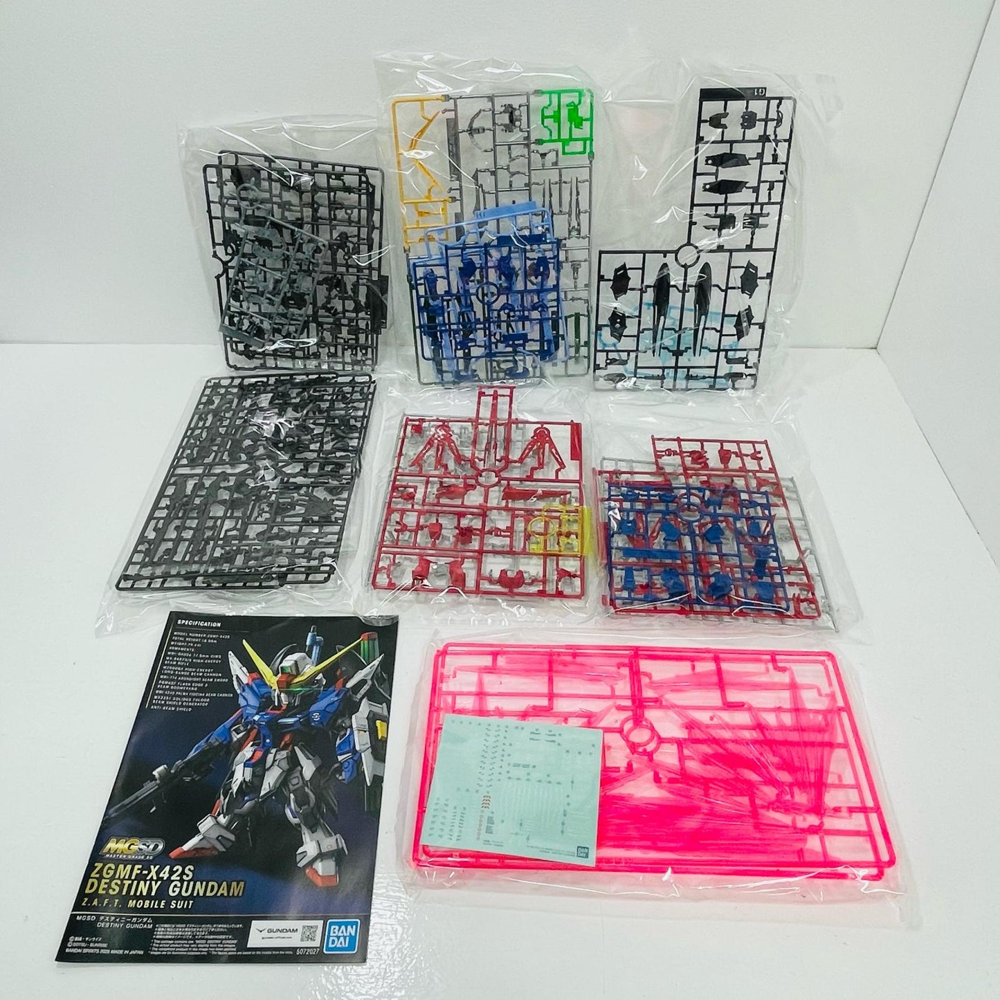 プラモデル MGSDデスティニーガンダム「機動戦士ガンダムSEEDDESTINY」[5072027] デスティニーガンダム MG 5072027【加古川物流】