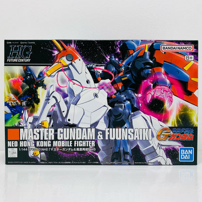 プラモデル 1/144HGFCマスターガンダム＆風雲再起「機動武闘伝Gガンダム」シリーズNo.128[0170961] マスターガンダム＆風雲再起 HG 170961【加古川物流】