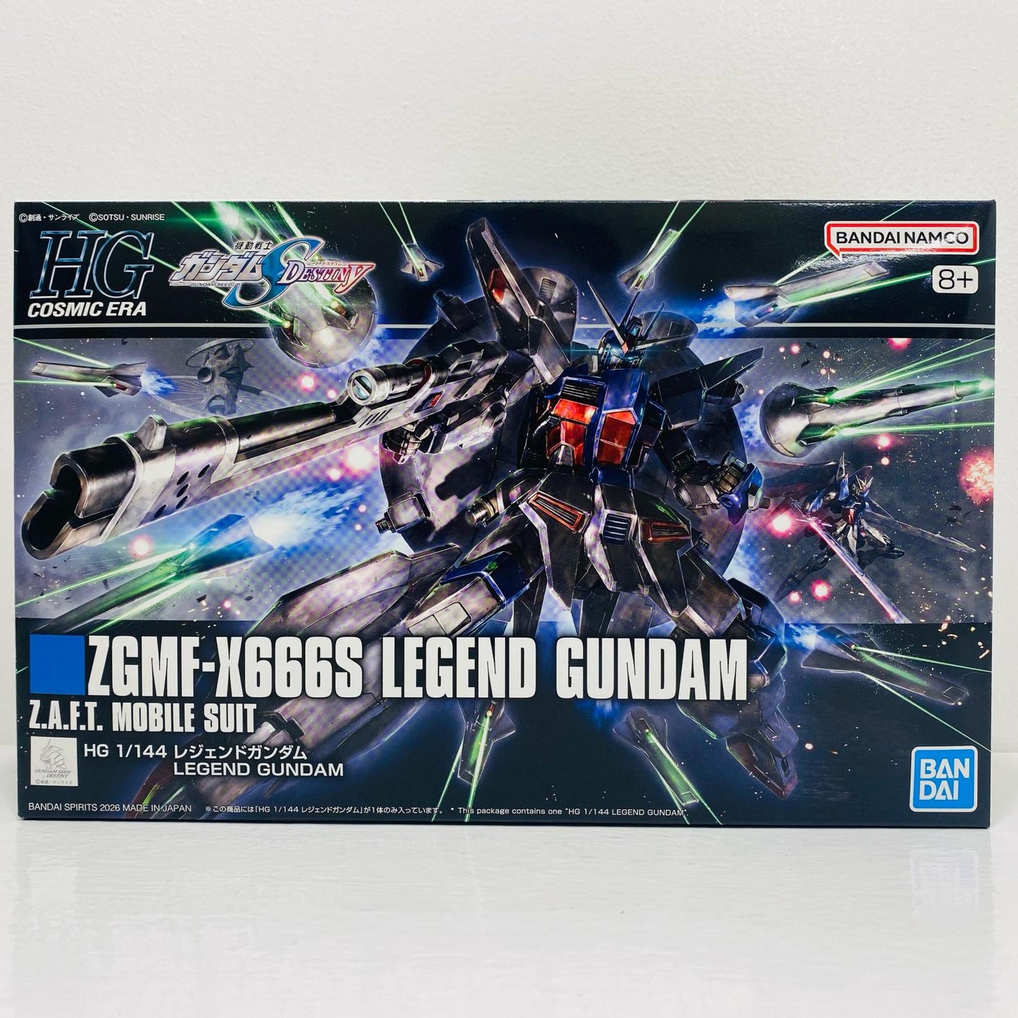 プラモデル 1/144HGレジェンドガンダム「機動戦士ガンダムSEEDDESTINY」[5072003] レジェンドガンダム HG 5072003【加古川物流】