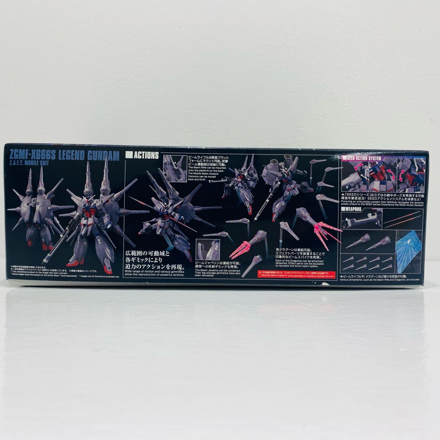 プラモデル 1/144HGレジェンドガンダム「機動戦士ガンダムSEEDDESTINY」[5072003] レジェンドガンダム HG 5072003【加古川物流】