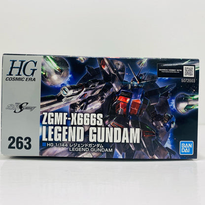 プラモデル 1/144HGレジェンドガンダム「機動戦士ガンダムSEEDDESTINY」[5072003] レジェンドガンダム HG 5072003【加古川物流】